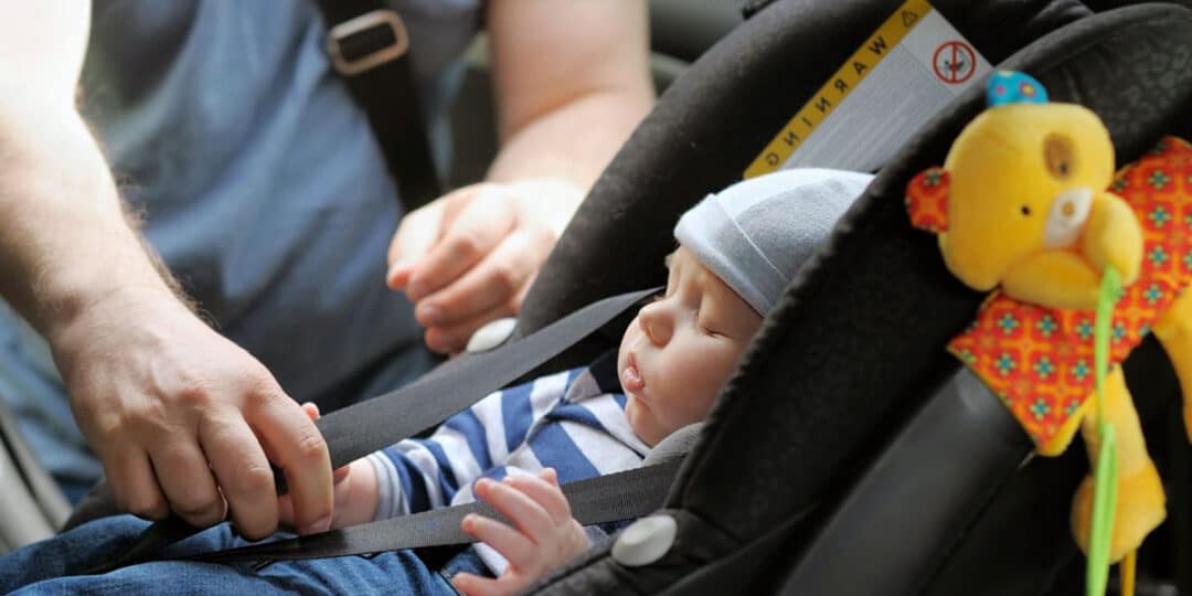 Baby car seat hazard